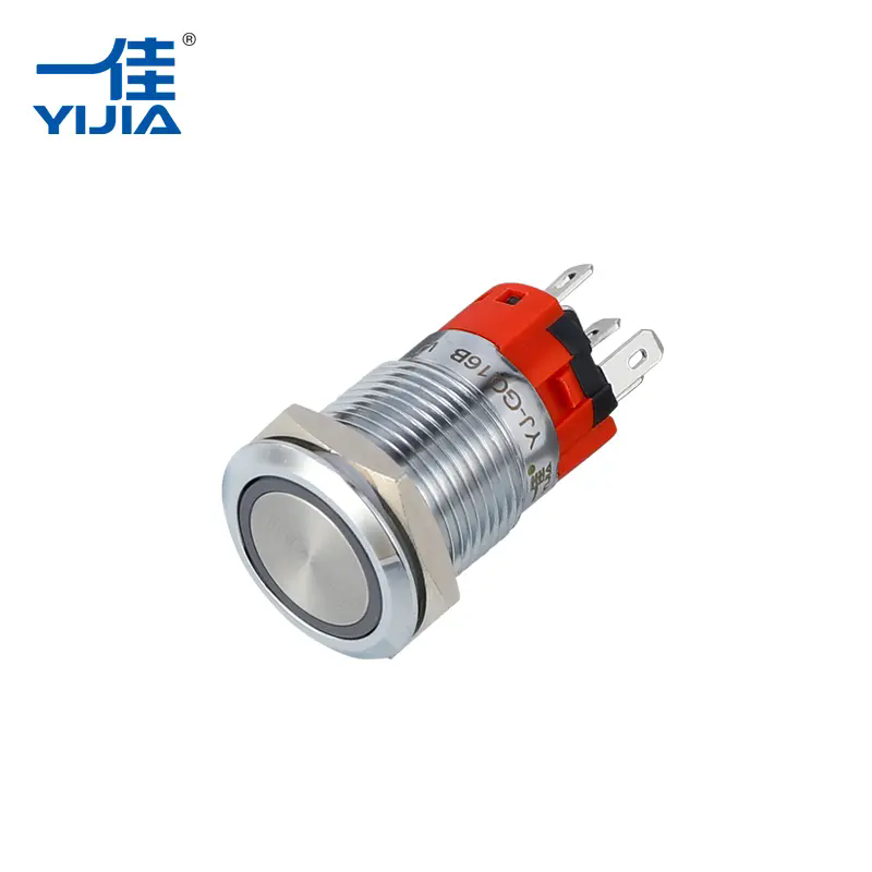 Hoe werkt een metalen drukknopschakelaar?